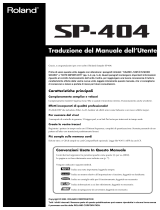 Roland SP-404 Manuale utente