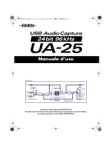 Roland UA-25 Manuale utente