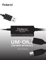 Roland UM-ONE Manuale del proprietario