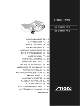 Stiga Park 110C Pro Electrical Cutting Deck Istruzioni per l'uso