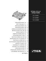 Stiga Villa 85 Combi Cutting Deck Istruzioni per l'uso
