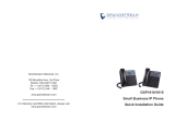 Grandstream GXP1610/GXP1615 Guida d'installazione