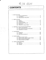 NEC HLFL6615 Manuale del proprietario