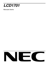 NEC NEC LCD1701 Manuale del proprietario