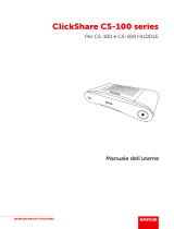 Barco ClickShare CS-100 Guida utente
