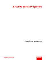Barco F70-4K6 Manuale utente