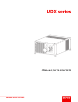 Barco UDX-W40 Manuale utente
