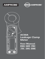 Amprobe AC50A Leakage Clamp Meter Manuale utente