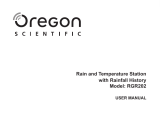 Oregon Scientific RGR202 Manuale utente