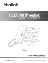 Yealink SIP-T19 E2 & T19P E2 Guida Rapida