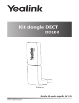 Yealink DECT Dongle Kit DD10K  V1.0 IT Guida Rapida