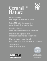 WMF Ceramill Nature Salz-/Pfeffermühle mit original Keramikmahlwerk Istruzioni per l'uso