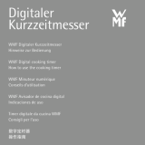 WMF Digitaler Kurzzeitmesser 06.0890.1040 Istruzioni per l'uso