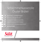 Silit Schlemmerkasserolle Ovaler Bräter Istruzioni per l'uso