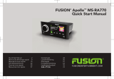 Fusion MS-RA770 Guida Rapida