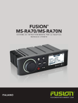 Fusion MS-RA70 Manuale del proprietario