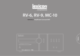 Lexicon Lexicon RV-6 Manuale del proprietario