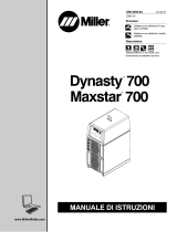 Miller DYNASTY 700 Manuale del proprietario