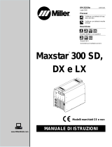 Miller MAXSTAR 300 SD Manuale del proprietario