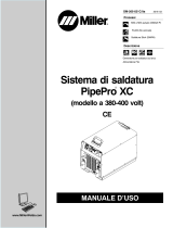 Miller PIPEPRO XC WELDING SYSTEM CE (380-400 VOLT MODEL) Manuale del proprietario