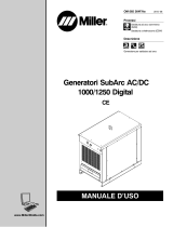 Miller SUBARC AC/DC 1000/1250 DIGITAL POWER SOURCES Manuale del proprietario