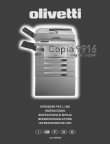 Olivetti Copia 9916 Manuale del proprietario