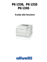 Olivetti PG L230 - PG L235 -PG L245 Manuale del proprietario