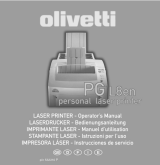 Olivetti PG L8L Manuale del proprietario
