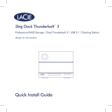 LaCie 2big Dock Thunderbolt™  3 Guida d'installazione
