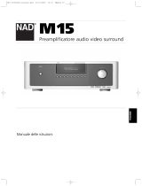 NAD M15 Manuale utente