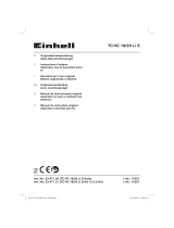 Einhell Classic TC-VC 18/20 Li S Kit (1x3,0Ah) Manuale utente