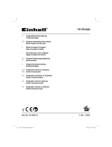 EINHELL TC-TS 820 Manuale utente