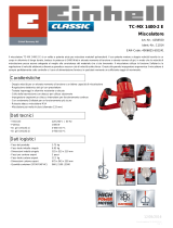 EINHELL TC-MX 1400-2 E Product Sheet