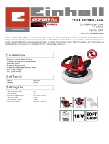 EINHELL CE-CB 18/254 Li-Solo Product Sheet