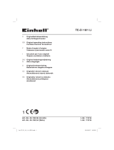 EINHELL TE-CI 18/1 Li (1x2,0Ah) Manuale utente