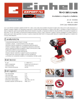 EINHELL TE-CI 18/1 Li-Solo Product Sheet