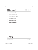 EINHELL TE-OS 18/1 Li-Solo Manuale utente
