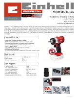 EINHELL TE-CW 18 Li Brushless-Solo Product Sheet