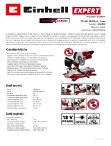 EINHELL TE-MS 18/210 Li-Solo Product Sheet