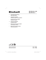 EINHELL GE-CM 33 Li Kit (2x2,0Ah) Manuale utente