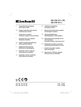 Einhell Expert Plus GE-CM 33 Li Manuale del proprietario