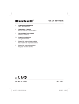 EINHELL GE-CT 36/30 Li E-Solo Manuale utente