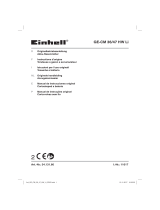 Einhell Expert Plus GE-CM 36/47 HW Li (2x4,0Ah) Manuale utente