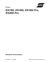 ESAB Rogue ES 150i Manuale utente