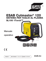 ESAB Cutmaster 120 Plasma Cutting System Manuale utente