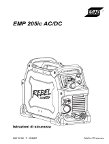 ESAB EMP 205ic AC/DC Manuale utente