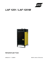 ESAB LAF 1251 / LAF 1251M Manuale utente