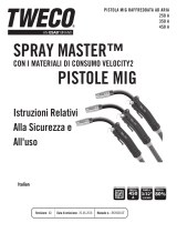 ESAB Tweco Spray Master MIG Guns with VELOCITY2 Manuale utente