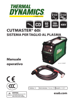 Thermal Dynamics Cutmaster 60I PLASMA CUTTING SYSTEM Manuale utente