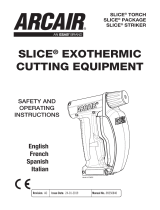 ESAB SLICE® NEW Exothermic Cutting Equipment Manuale utente